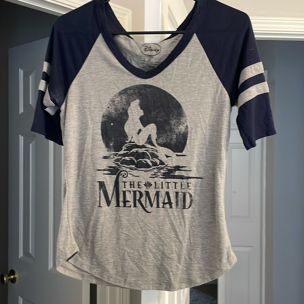 Disney The Little Mermaid quarter sleeve t-shirt
